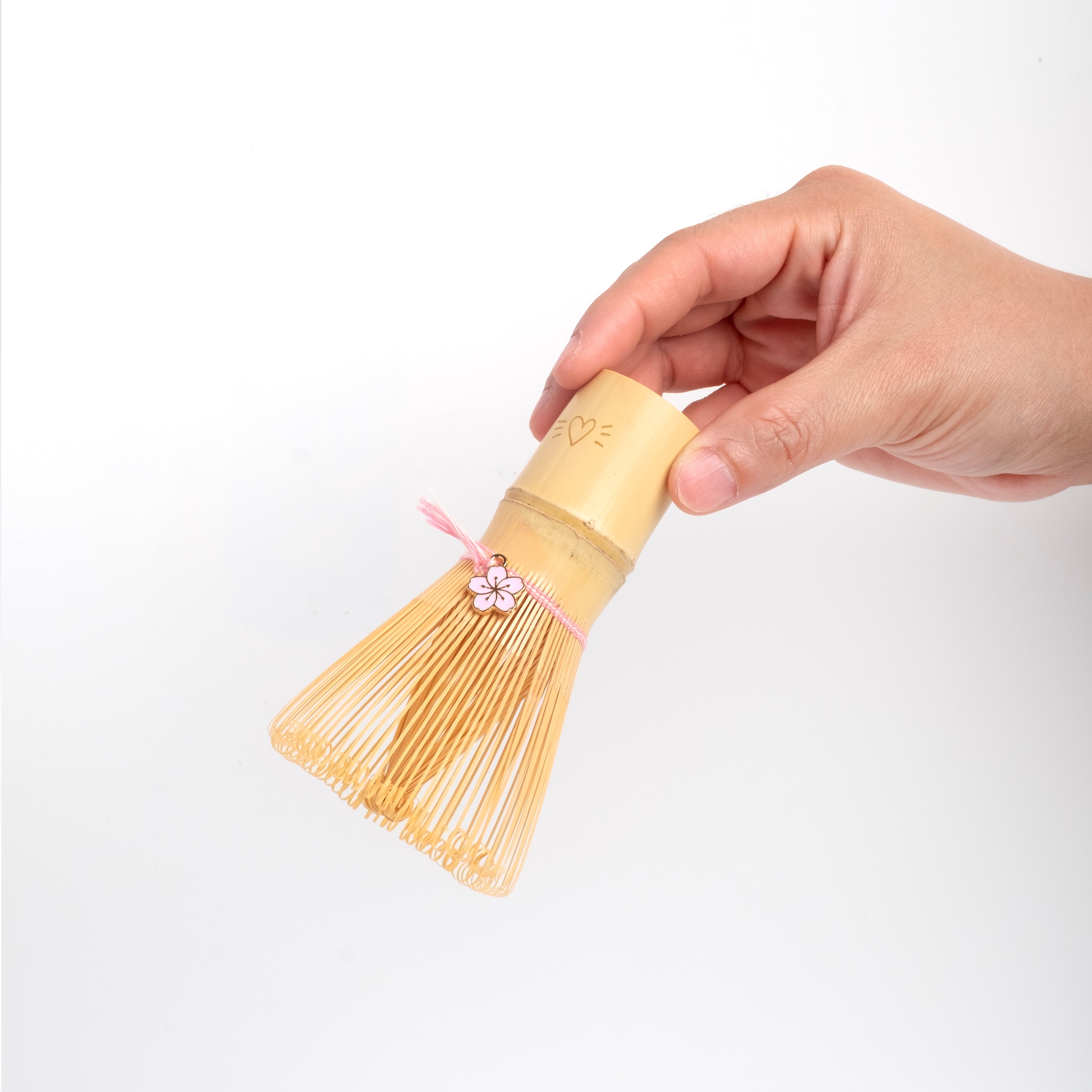 Matcha Whisk - 100 Prongs With Sakura Charms