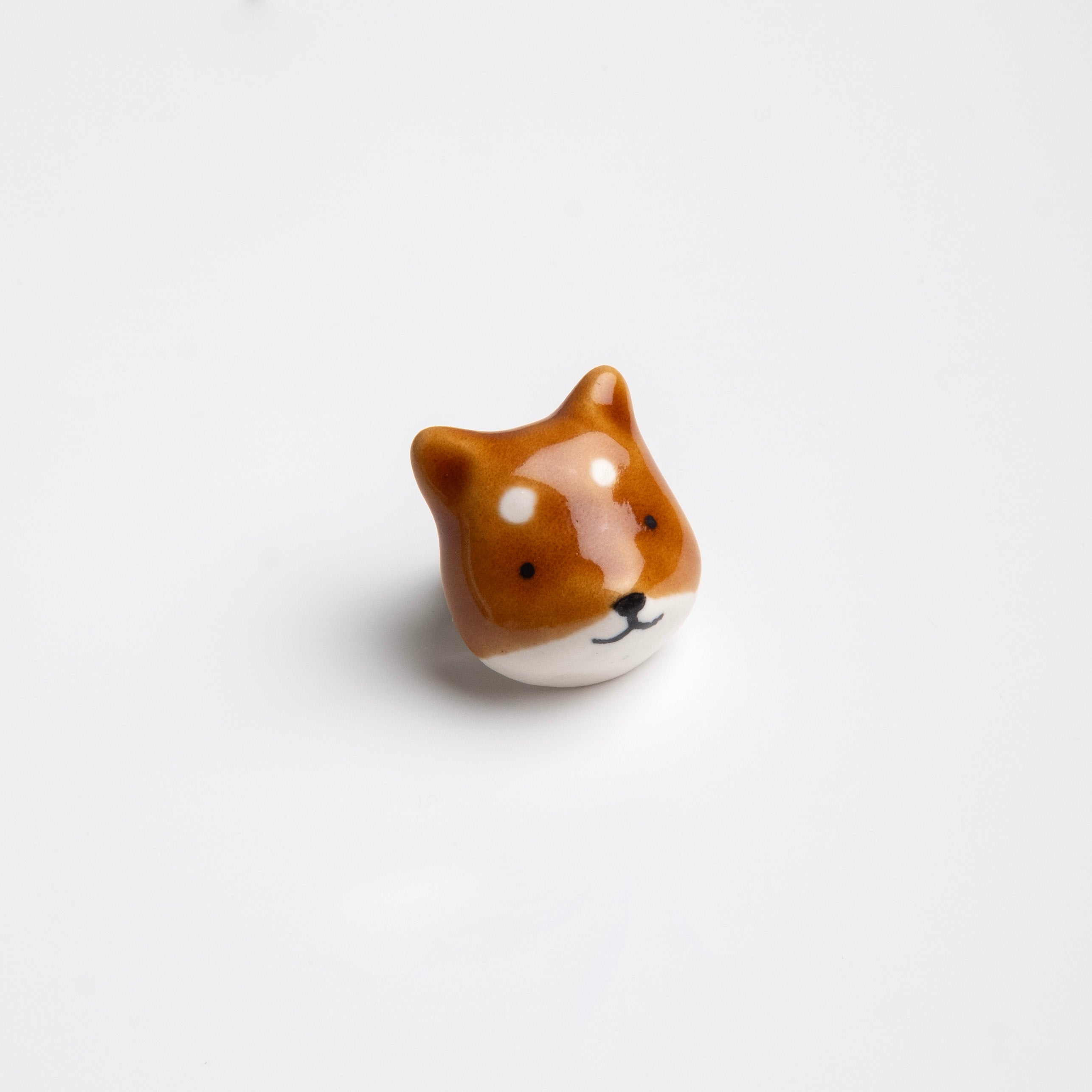 Shiba Inu Ceramic Pin