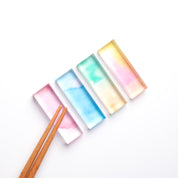 Watercolour Chopstick Rest - Rose