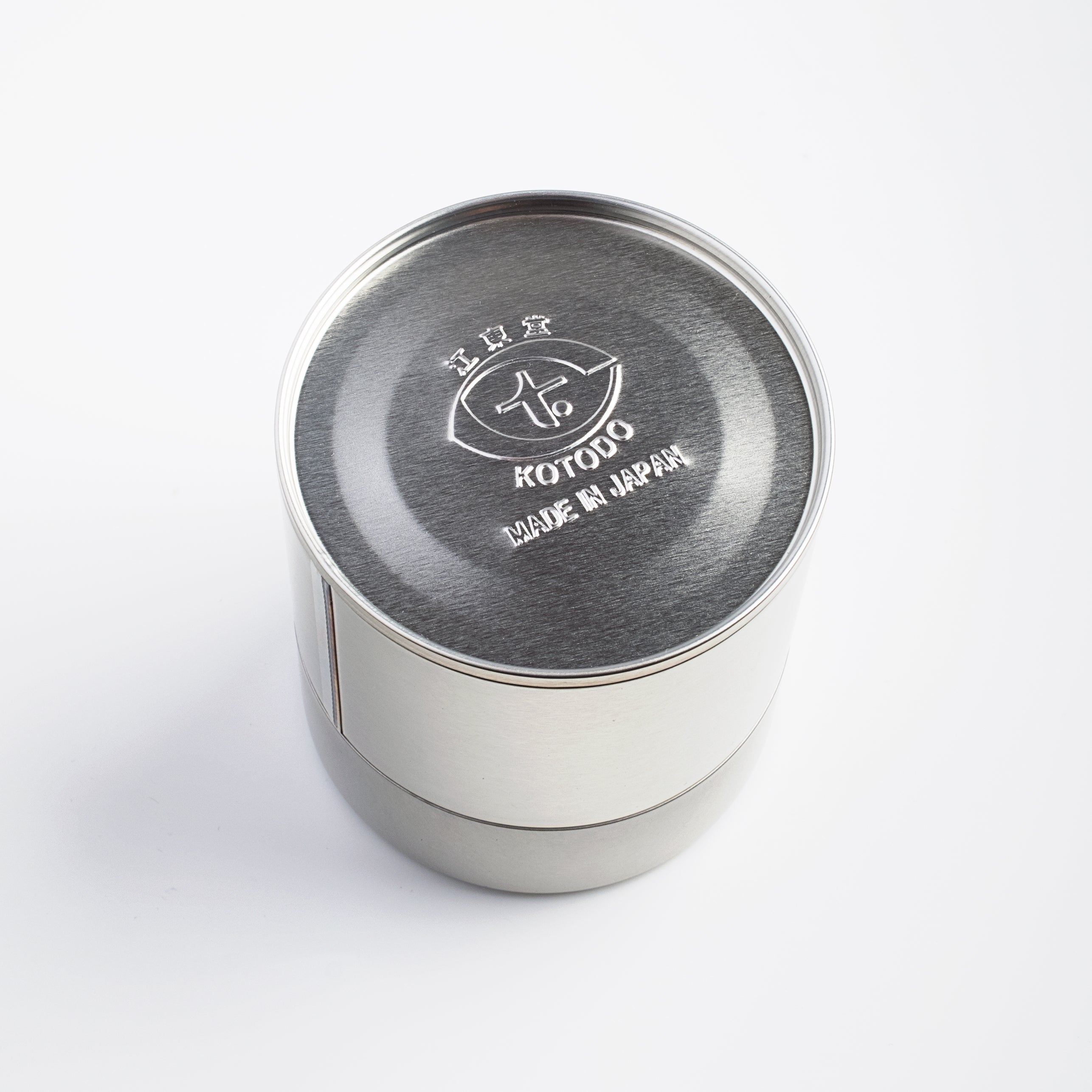Kotodo Matcha Canister 100g - Classic Silver