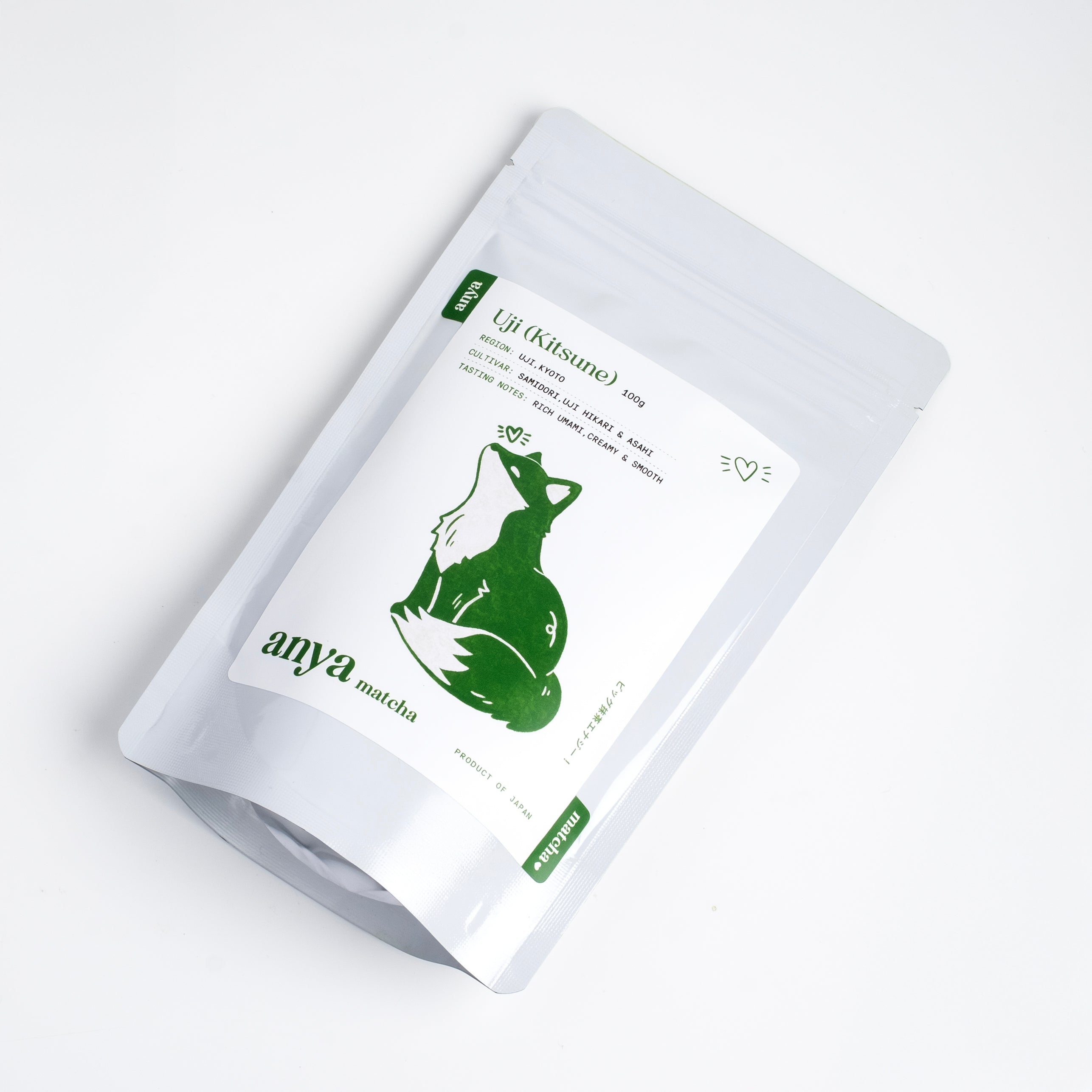 Anya Matcha - Uji Kitsune Ceremonial Grade Matcha 100g