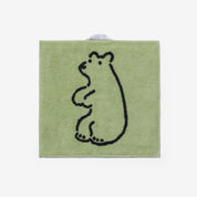 Huggy Bear Hand Towel Olive - 34cm