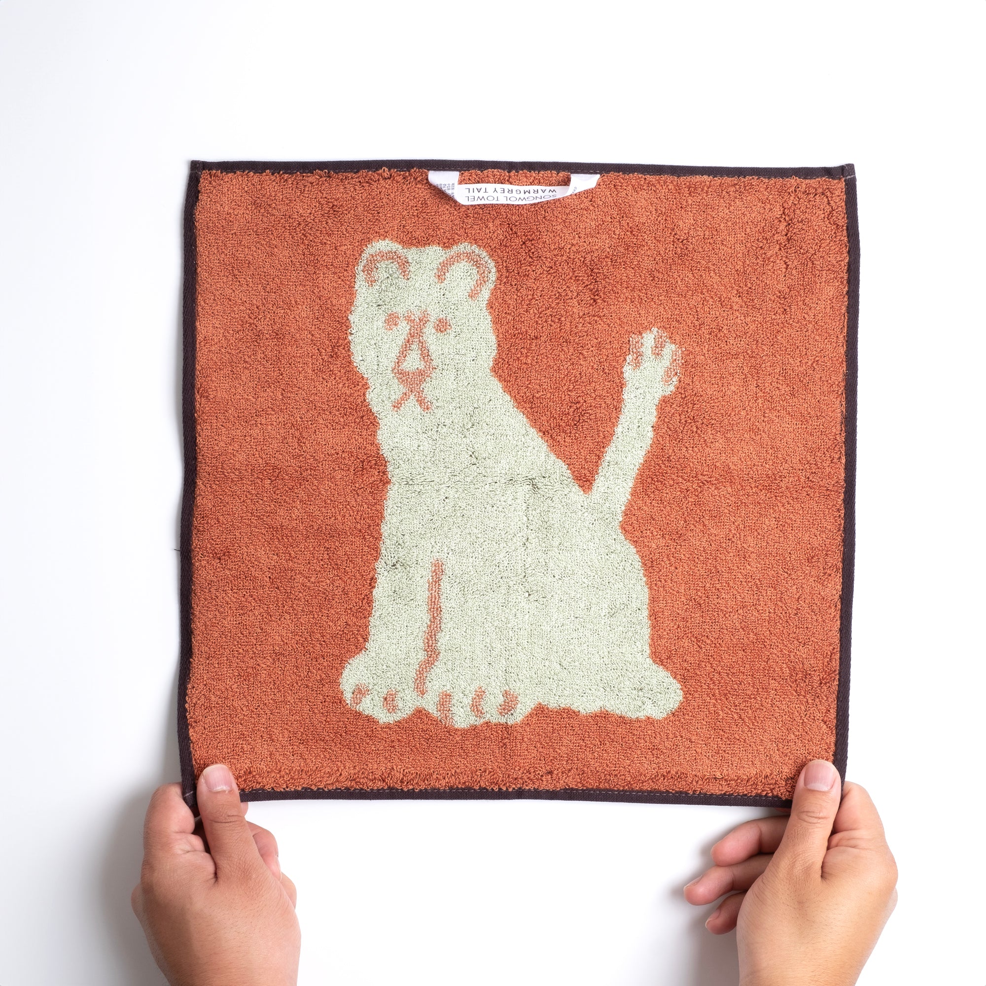 Lioness Hand Towel Mint - 34cm