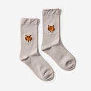 Meet Tiger Socks - Grey