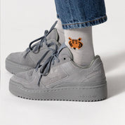 Meet Tiger Socks - Grey