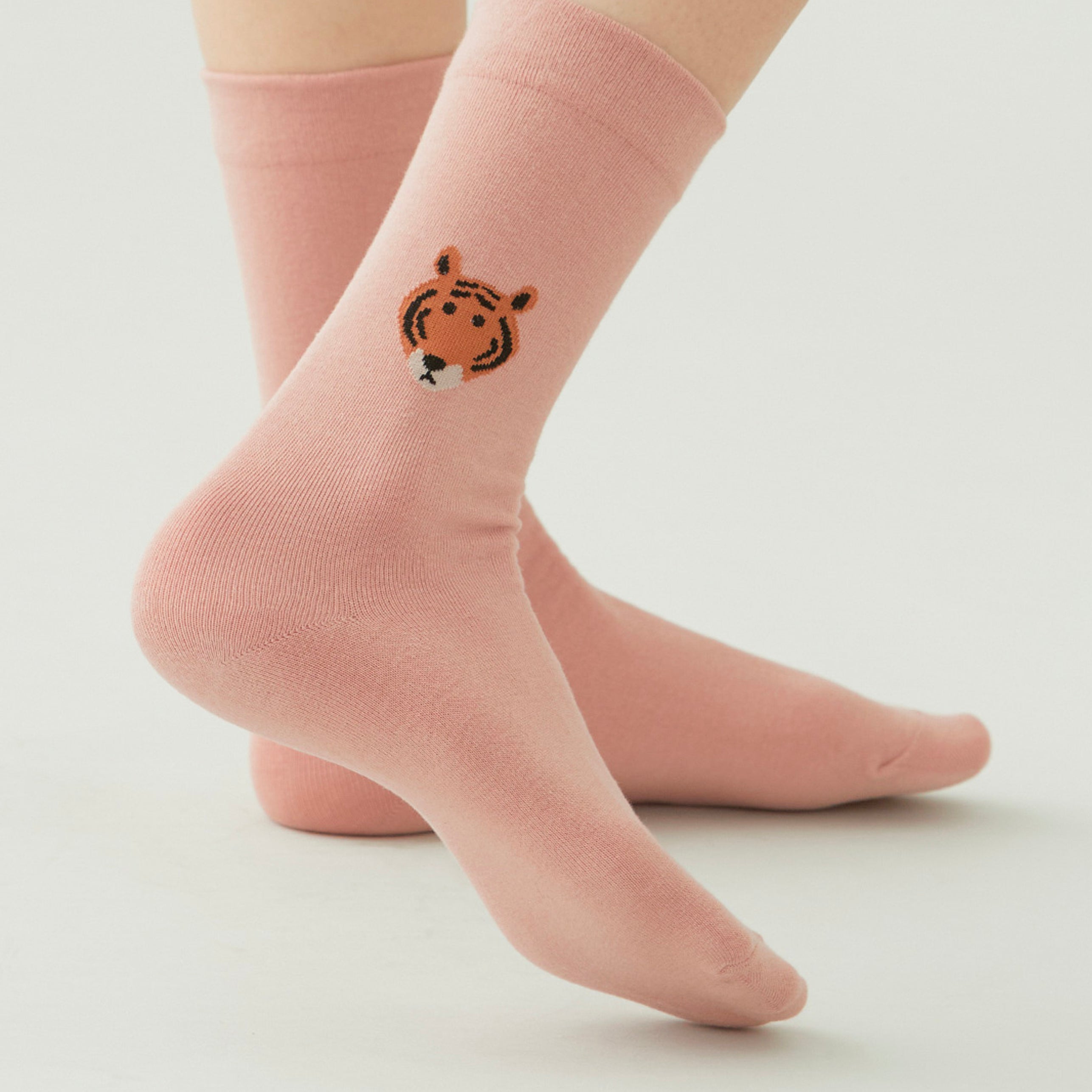 Meet Tiger Socks - Pink