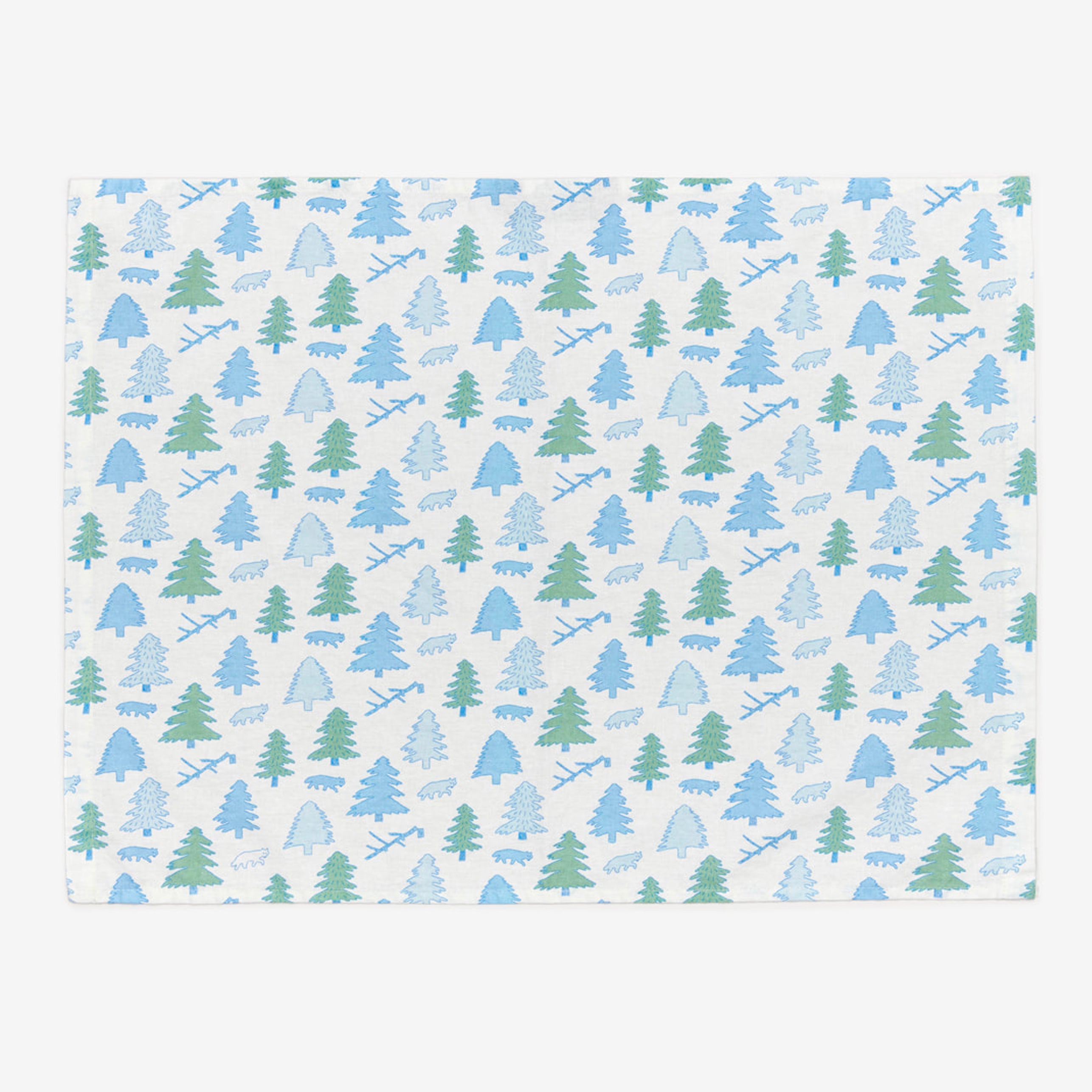 North Land Tea Towel Blue & Green - 60x45cm