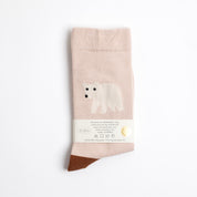 Rolling Bear Socks - Beige