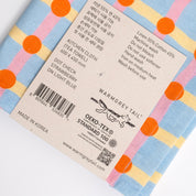 Strawberry Dot Check Tea Towel - 60x45cm