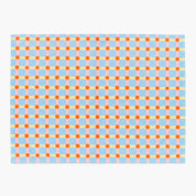 Strawberry Dot Check Tea Towel - 60x45cm