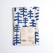 Tree and Tree Tea Towel Navy - 60x45cm