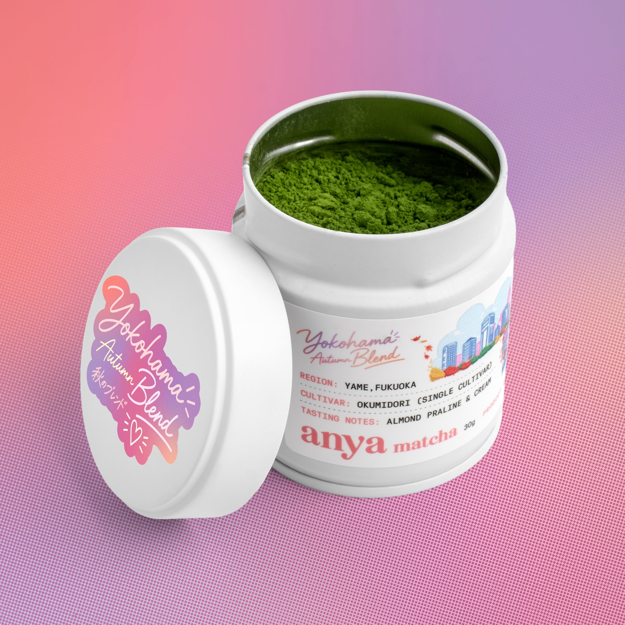 Anya Matcha - Yokohama Autumn Blend Ceremonial Grade Matcha 30g