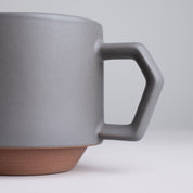 Chips Japan Stack Ceramic Mug 280ml Grey Detail View