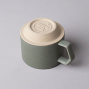 Chips Japan Stack Ceramic Mug 280ml Outdoor Khaki Back View