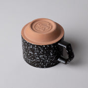 Chips Japan Stack Ceramic Mug 280ml Speckled Black Back View