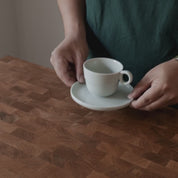 Tripware Cup & Saucer 200ml - Water Glaze