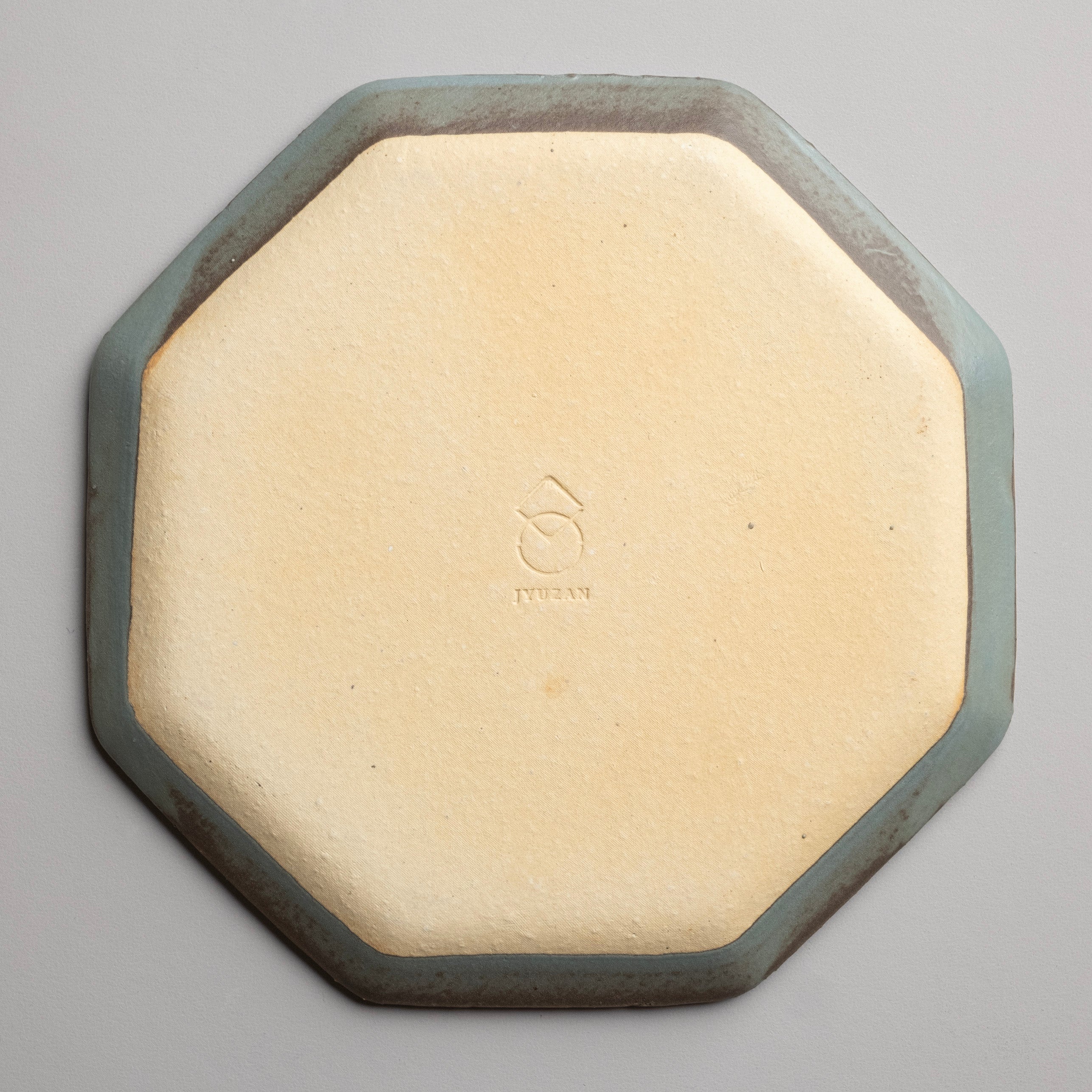 Jyuzan Angle Plate 18.5cm - Olive