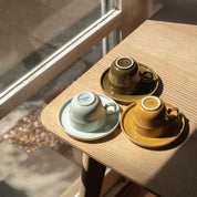 Tripware Cup & Saucer 200ml - Water Glaze